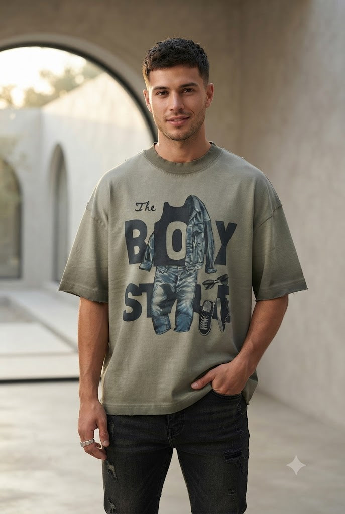 T-shirt The Boy Style Manche Courte Tendressa