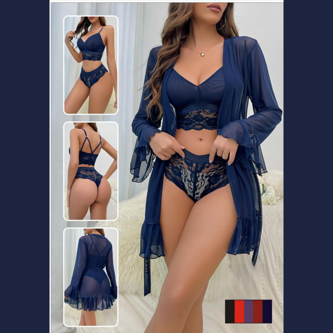 Ensemble Lingerie Élégance Sensuelle – Confort et Séduction