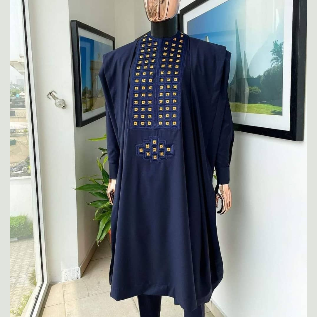Ensemble Tunique Homme 3 Pièces - Tradition Revisitée