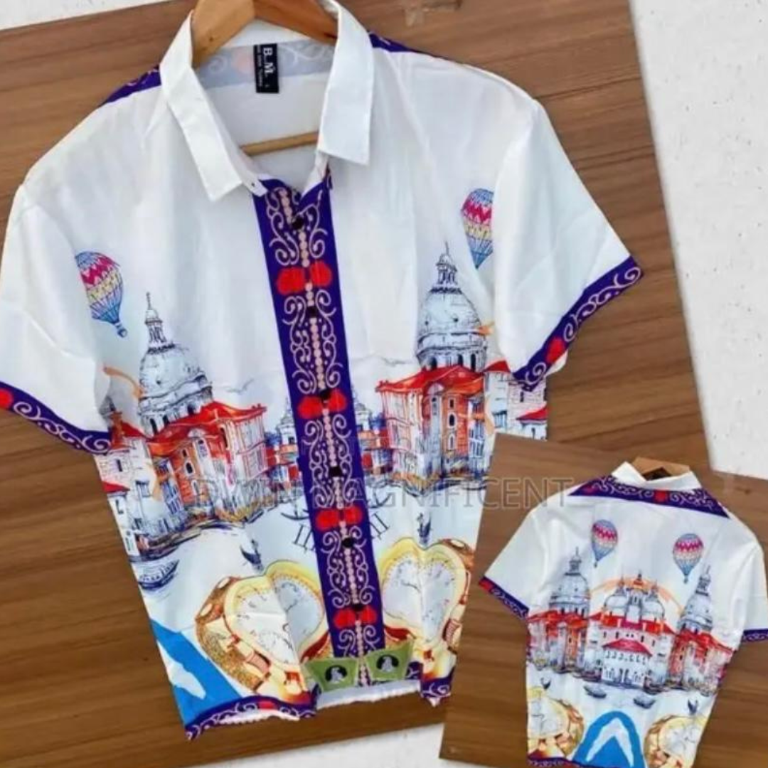 Chemise Artistique - Élégance et Originalité