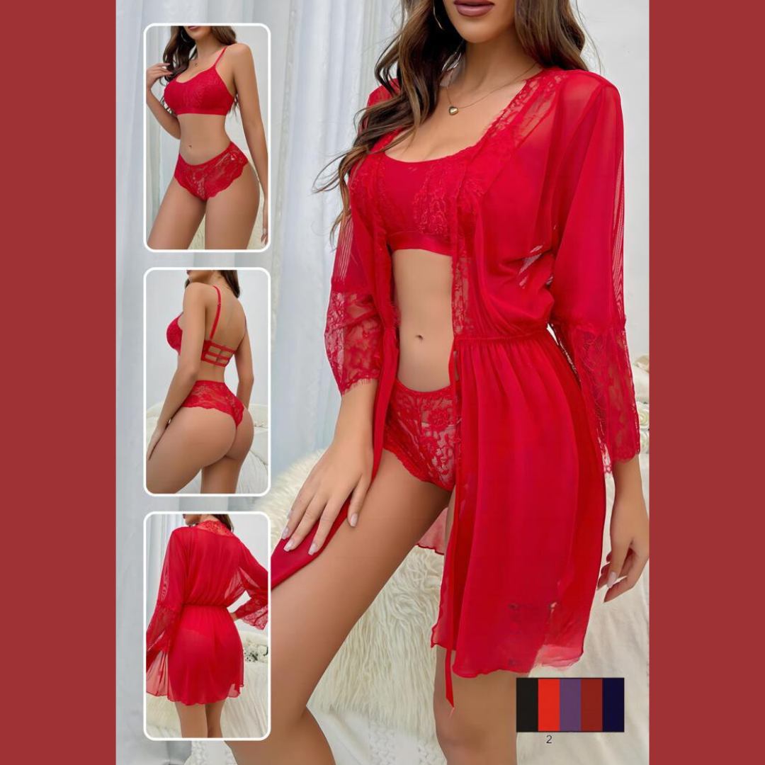 Ensemble Lingerie Élégance Sensuelle – Confort et Séduction