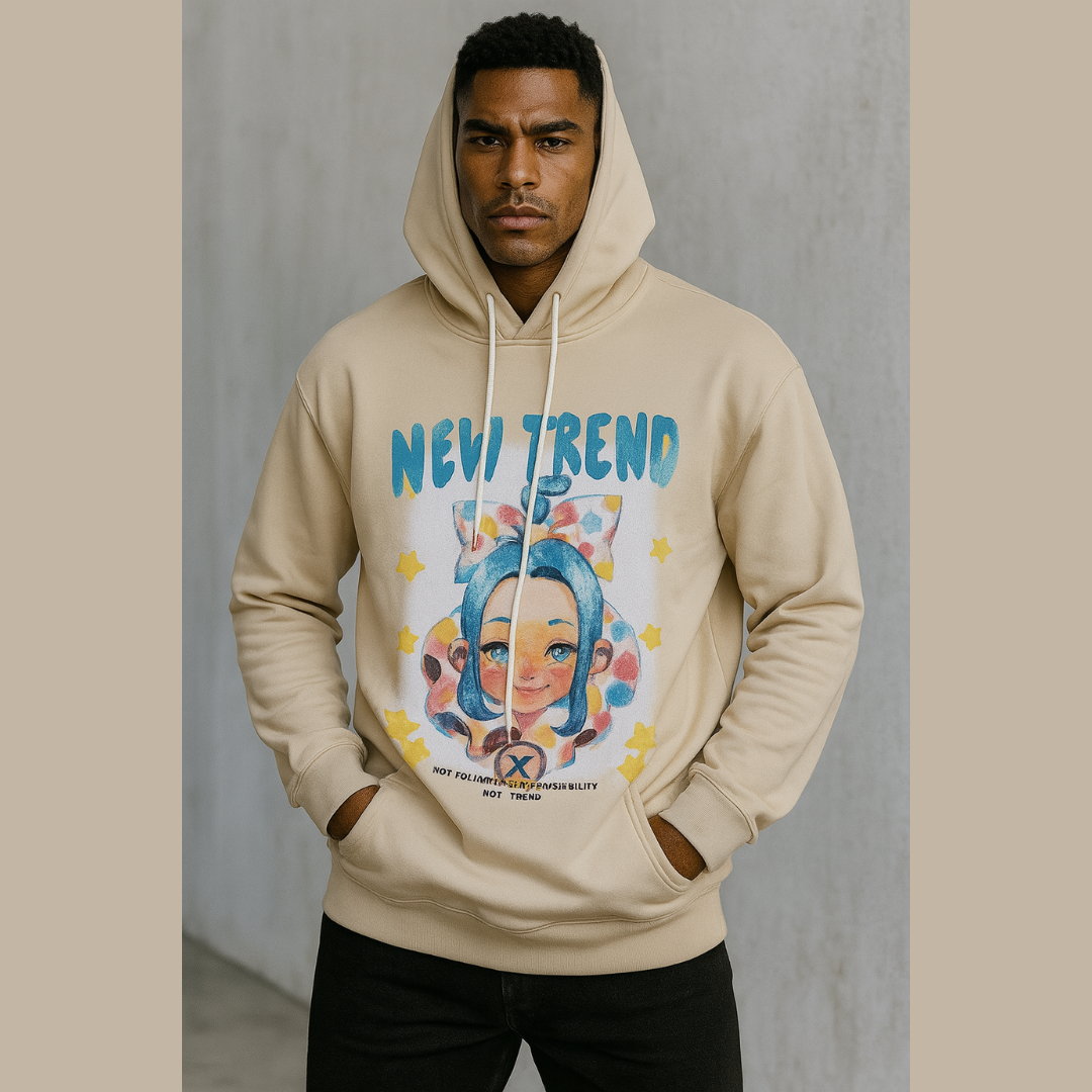 Hoodie “NOW TREND” – Le pull qui fait tourner les têtes !