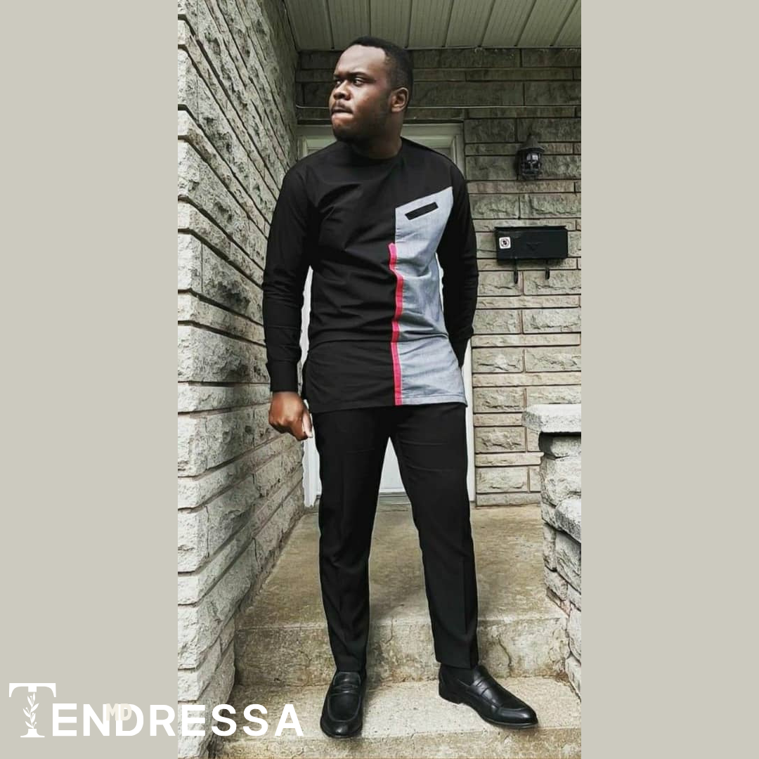 Élégance et Modernité : Tenue Traditionnelle Réinventée
