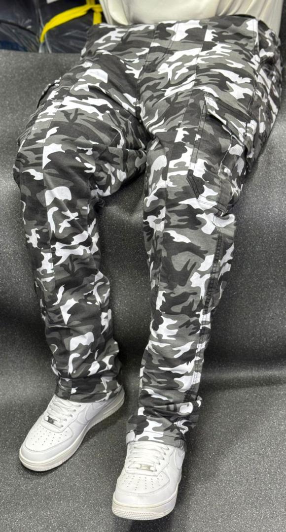 Pantalon Cargo Camouflage Homme – Style Urbain & Confort Total