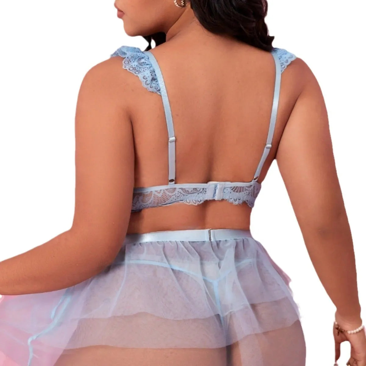 ✨ Ensemble Lingerie Féminité Céleste – Osez l'élégance et la séduction ! ✨
