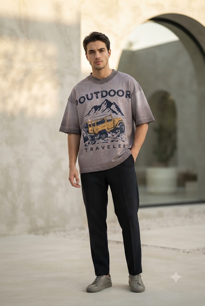 T-shirt Outdoor Traveler Manche Courte Tendressa