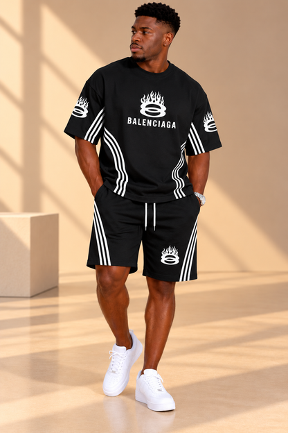 Ensemble Streetwear Détails Graphiques