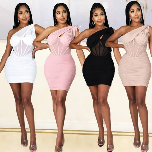 Robe Asymétrique Moulante