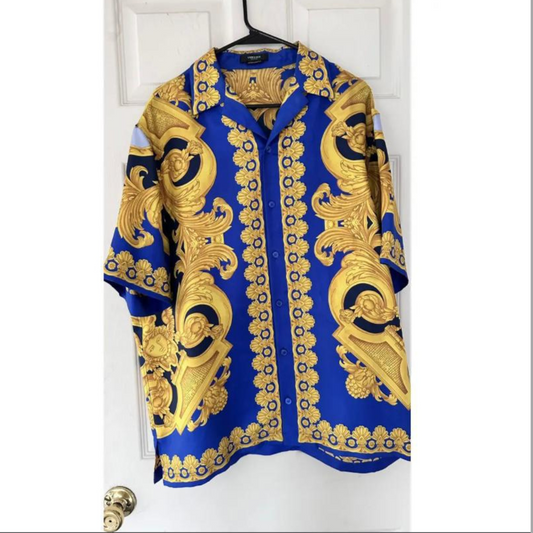 Chemise à manches courtes raffinement