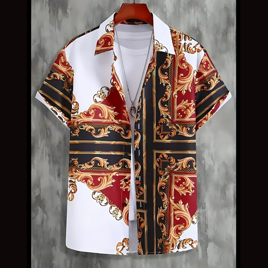 Chemise élégante baroque