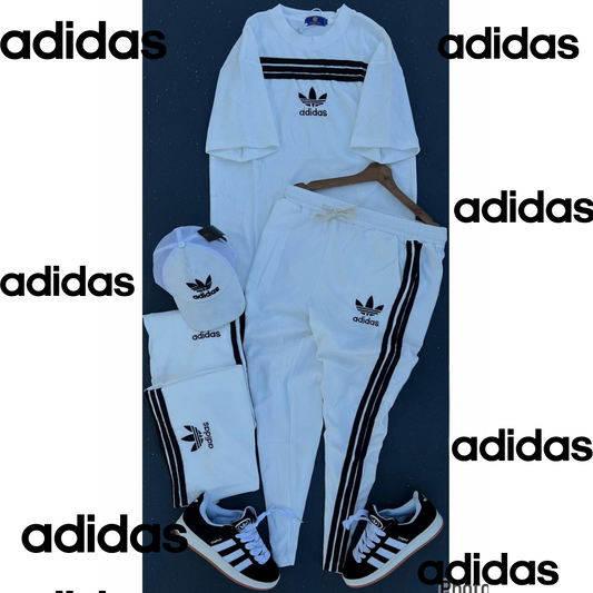 Adidas Duo Sport : T-shirt + Pantalon Jogging pour un Style Complet