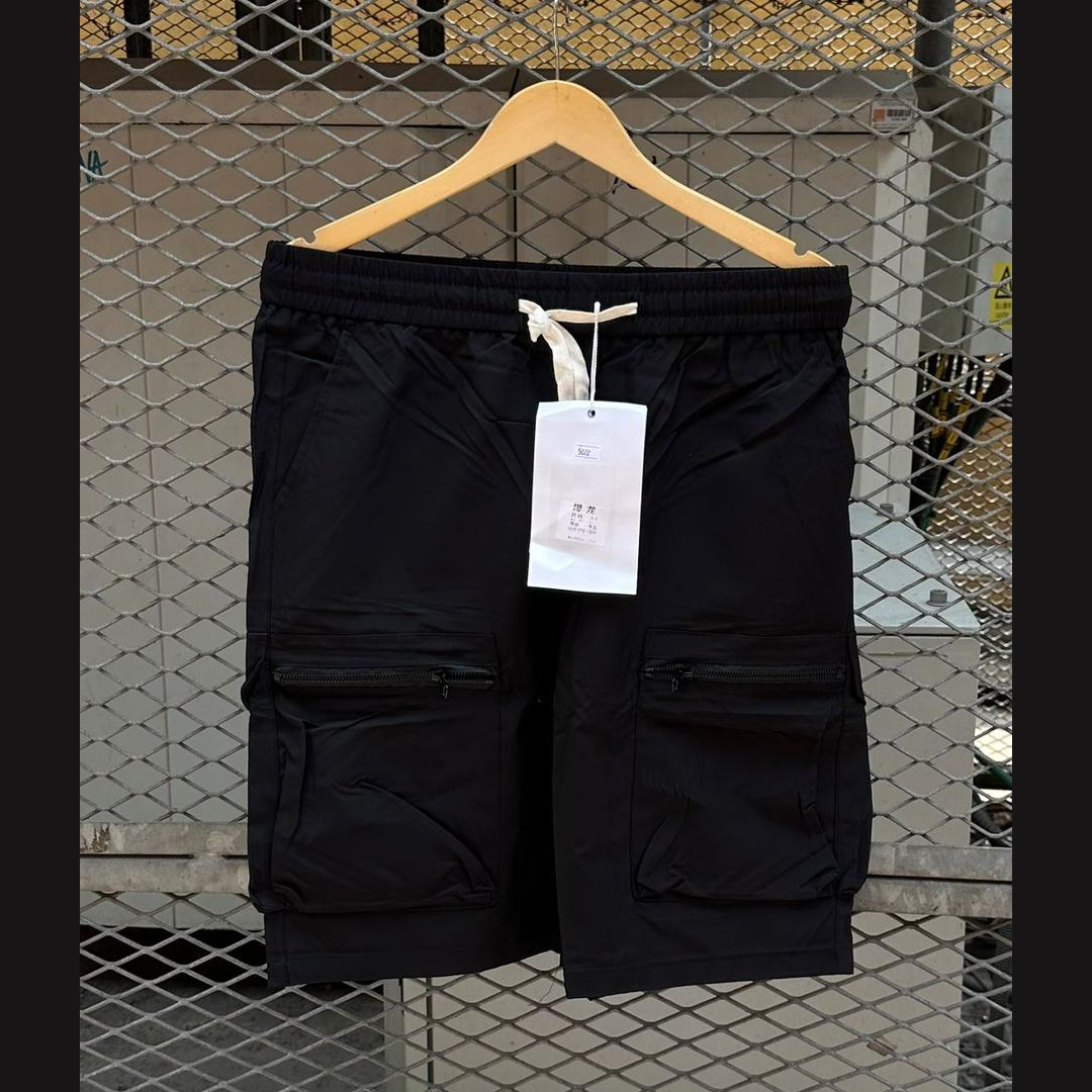 Culotte Noire avec Poches Zippées - Élégance et Fonctionnalité