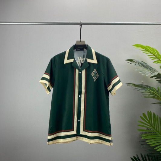 Chemise Polo Vert Forêt - Élégance et Confort
