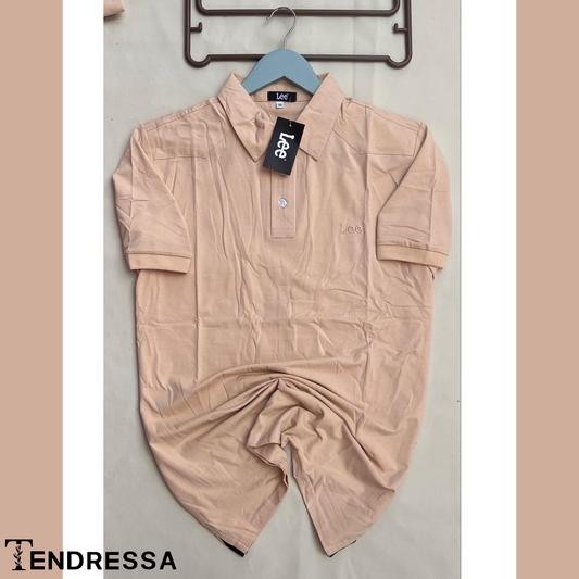 Chic Subtil: Polo Pêche Lee, Élégance et Confort d'Exception