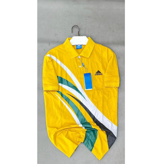 Polo Adidas – La Vitalité du Jaune pour un Style Unique