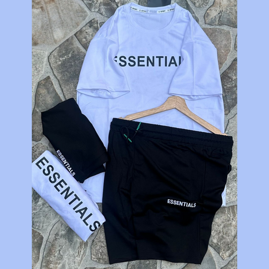 Ensemble "ESSENTIALS" - T-shirt et Short