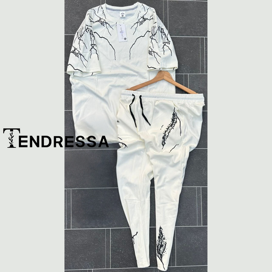 Ensemble 2 Pièces Chic : Le Haut et le Pantalon Jogging Réunis