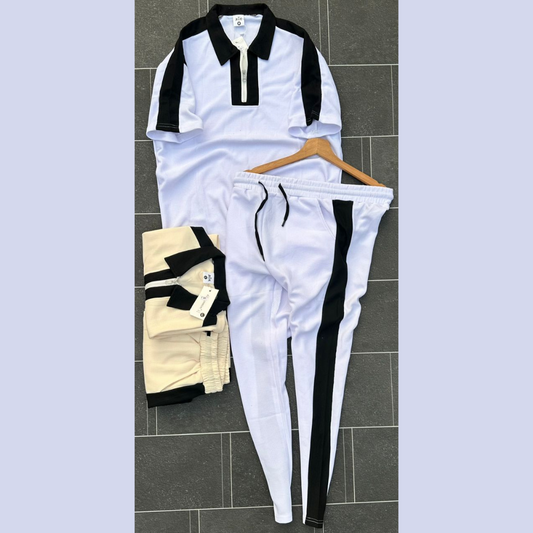 Ensemble de Jogging Moderne et Confortable Composé du Haut et d'un Pantalon Jogging