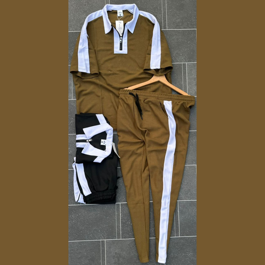 Ensemble de Jogging Moderne et Confortable Composé du Haut et d'un Pantalon Jogging