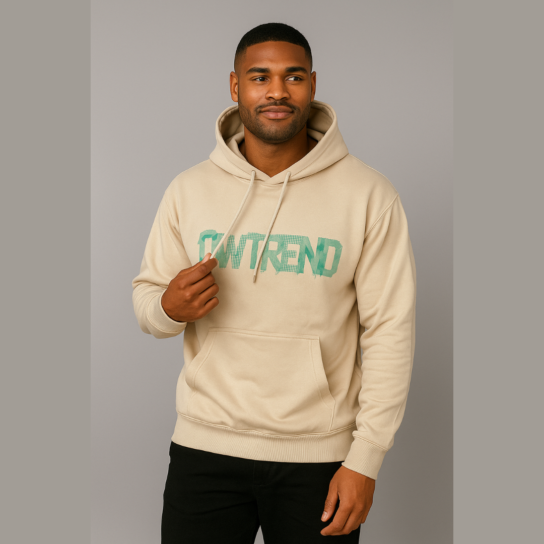 Hoodie “Trend Beige” – La tendance douce