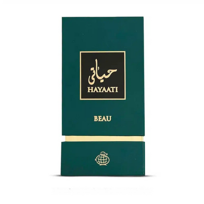 🌿 Hayaati Beau – Eau de Parfum masculine boisée & fraîche, éclat irrésistible au quotidien