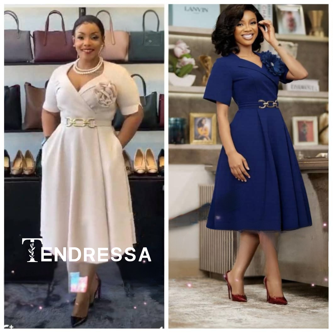 Robe Majesté Élégante – Chic, Fleurie & Ultra Féminine