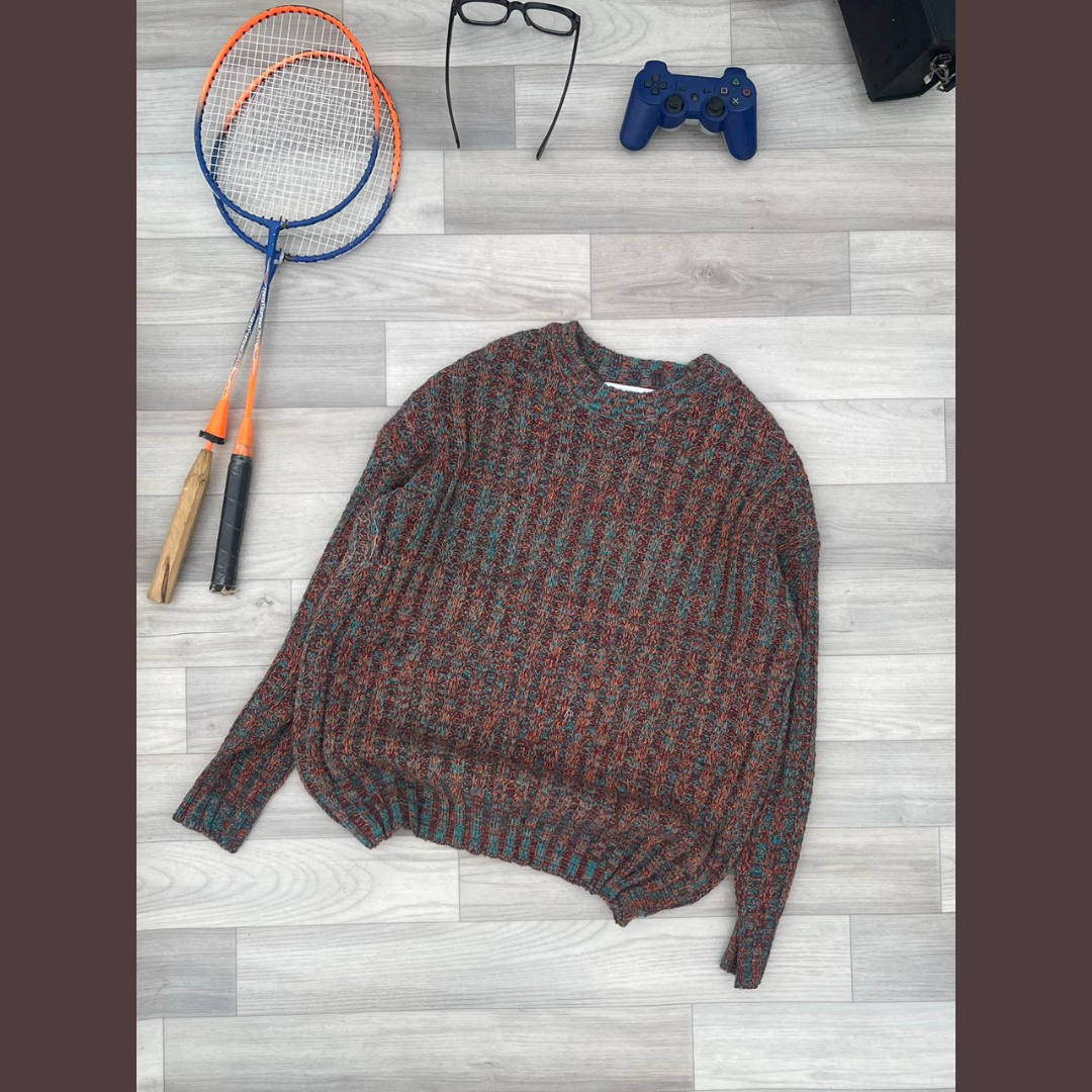 🍂 Pull “Autumn Vibes” — Style Vintage, Charme Moderne