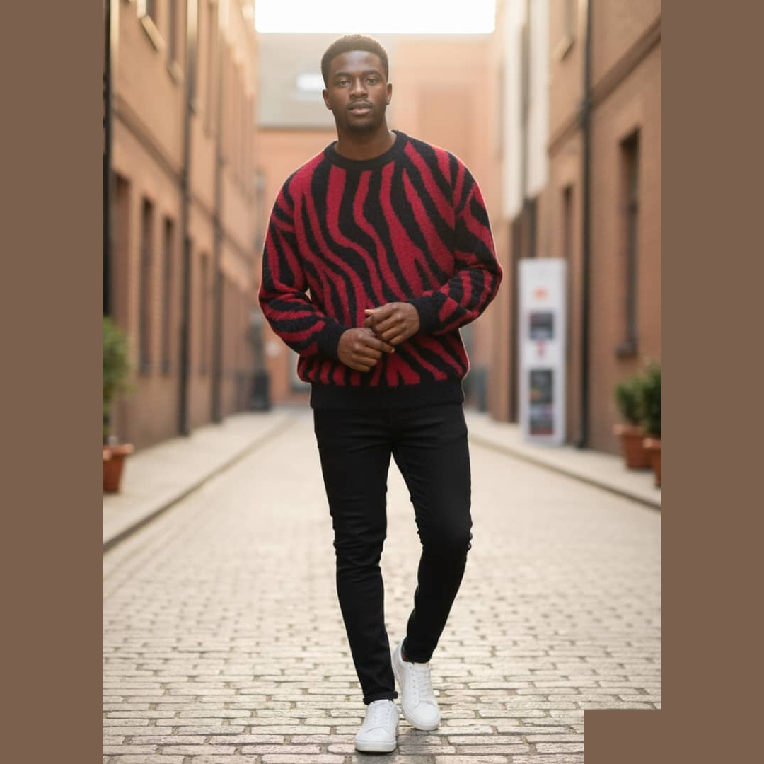 🔥 Pull “Zebra Street” — Ose le Style qui Attire les Regards