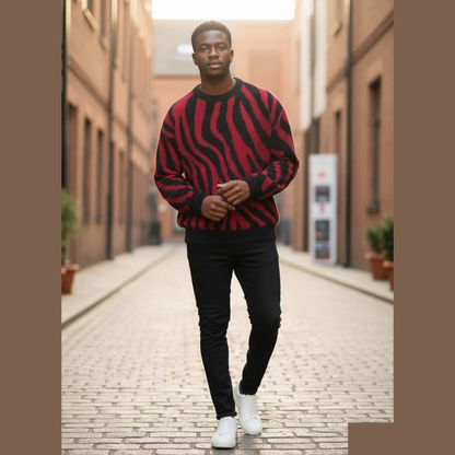 🔥 Pull “Zebra Street” — Ose le Style qui Attire les Regards