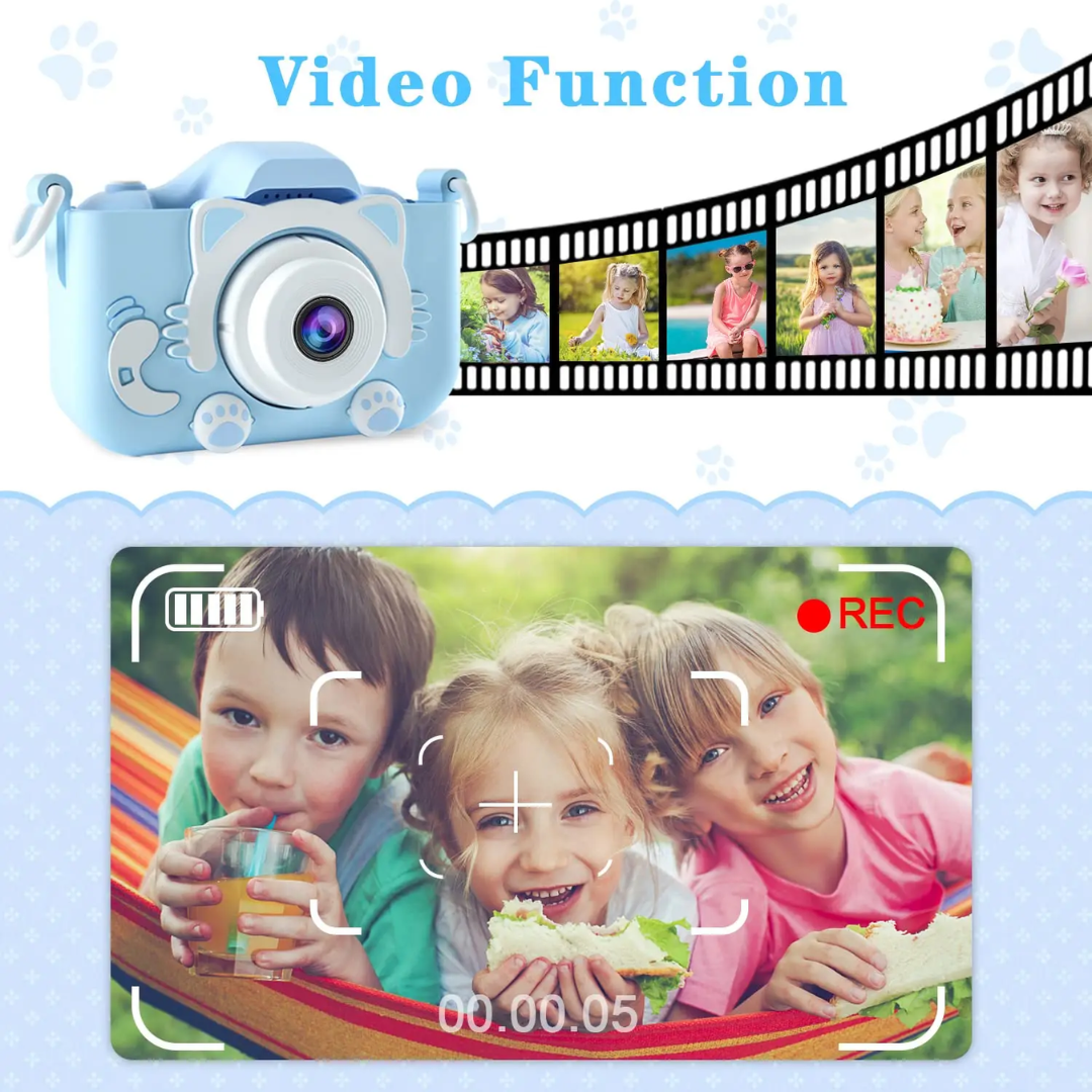 Caméra Enfant Ludique – Le Premier Appareil Photo de Votre Enfant 📸