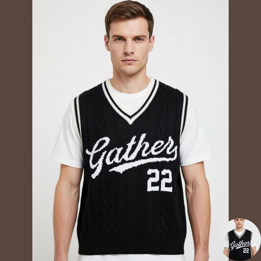 Pull Sans Manches Premium “Urban Varsity” – Style Élégance Street