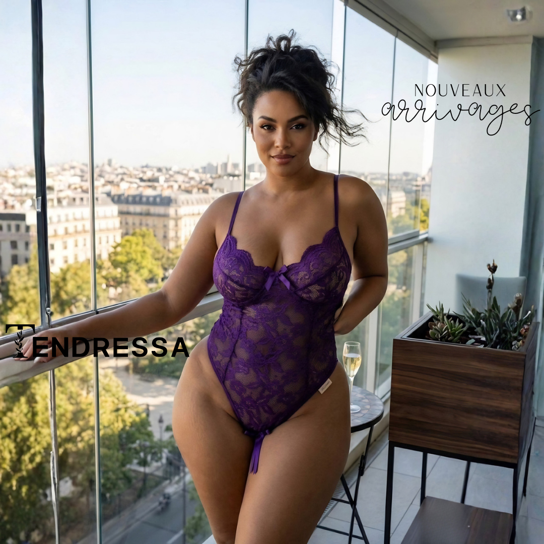 Body en dentelle florale – La touche sensuelle qui sublime votre silhouette