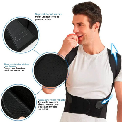 Redressez Votre Dos, Gagnez en Confiance, Soulagez Vos Douleurs – Le Correcteur de Posture Idéal !