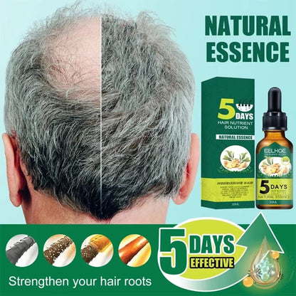 ✨ Sérum Repousse Cheveux 5 Days – Solution Naturelle Anti-Chute & Densité Renforcée