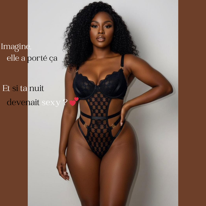 Ensemble nuisette noire sensualité & élégance