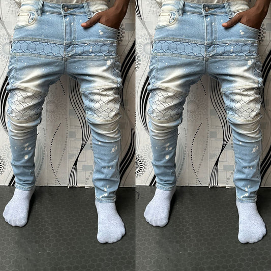 Jean Bleu Délavé : Tendance Audacieuse pour un Style Unique