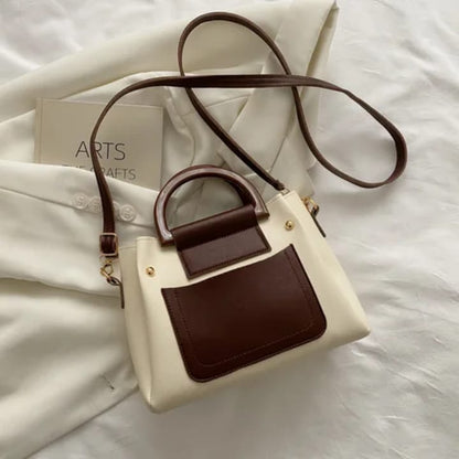 Sac à Main Structuré 2 Pièces avec Pochette