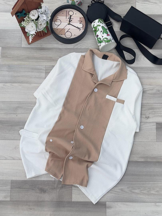 Chemise "Duo Élégance" – Confort & Style Assurés