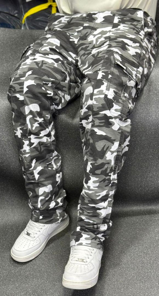 Pantalon Cargo Camouflage Homme – Style Urbain & Confort Total
