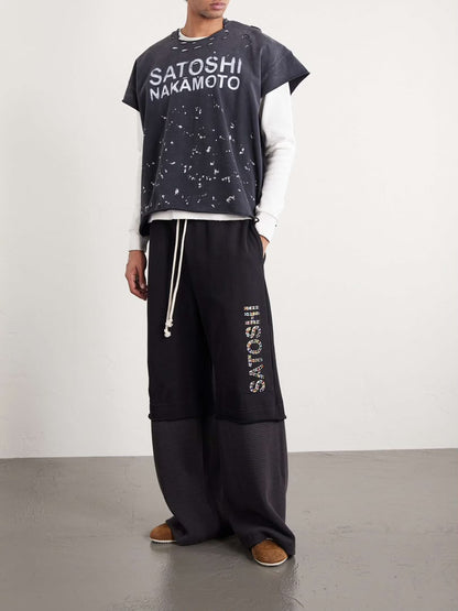 Pantalon Cargo Oversize Streetwear « Satoshi »