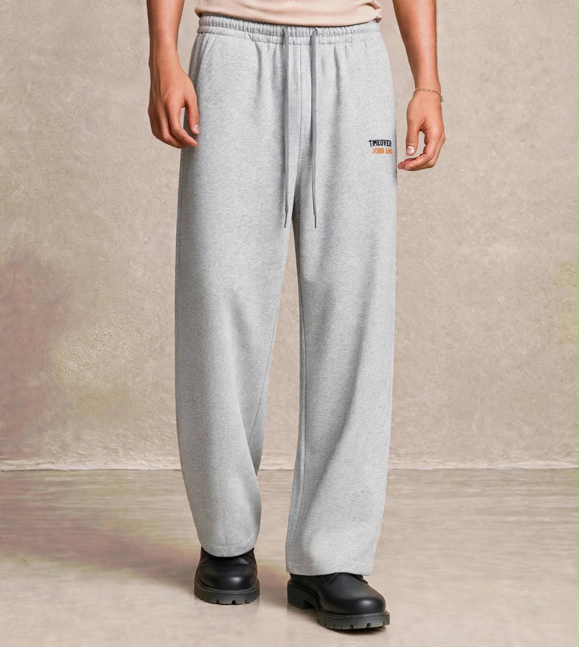 Pantalon jogging gris Timeover — Tendressa