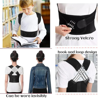 Redressez Votre Dos, Gagnez en Confiance, Soulagez Vos Douleurs – Le Correcteur de Posture Idéal !