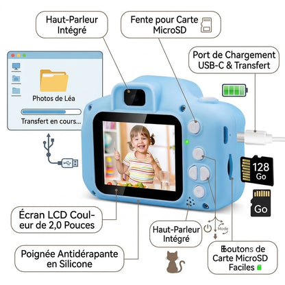 Caméra Enfant Ludique – Le Premier Appareil Photo de Votre Enfant 📸