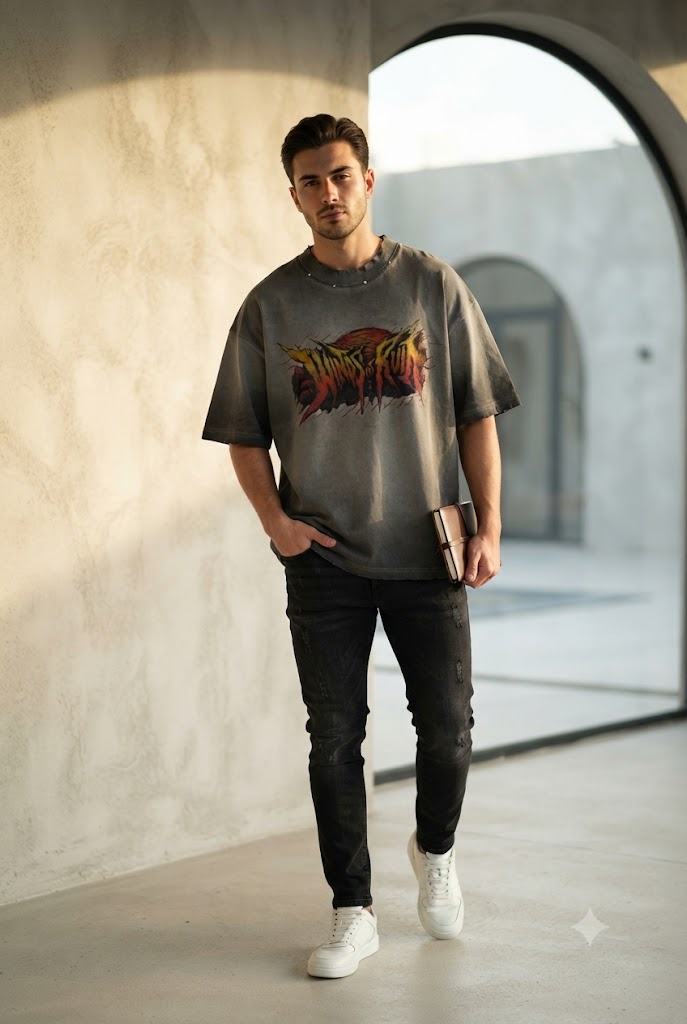 T-shirt Winds of Ruin Manche Courte Tendressa