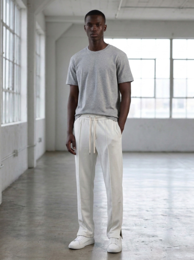 Piece de l ensemble blanc portee separement